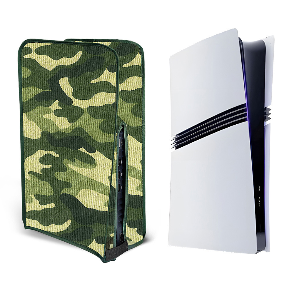 Funda protectora vertical a prueba de polvo y arañazos para consolas de videojuegos, compatible con las consolas PS5 Slim y PS5 Pro