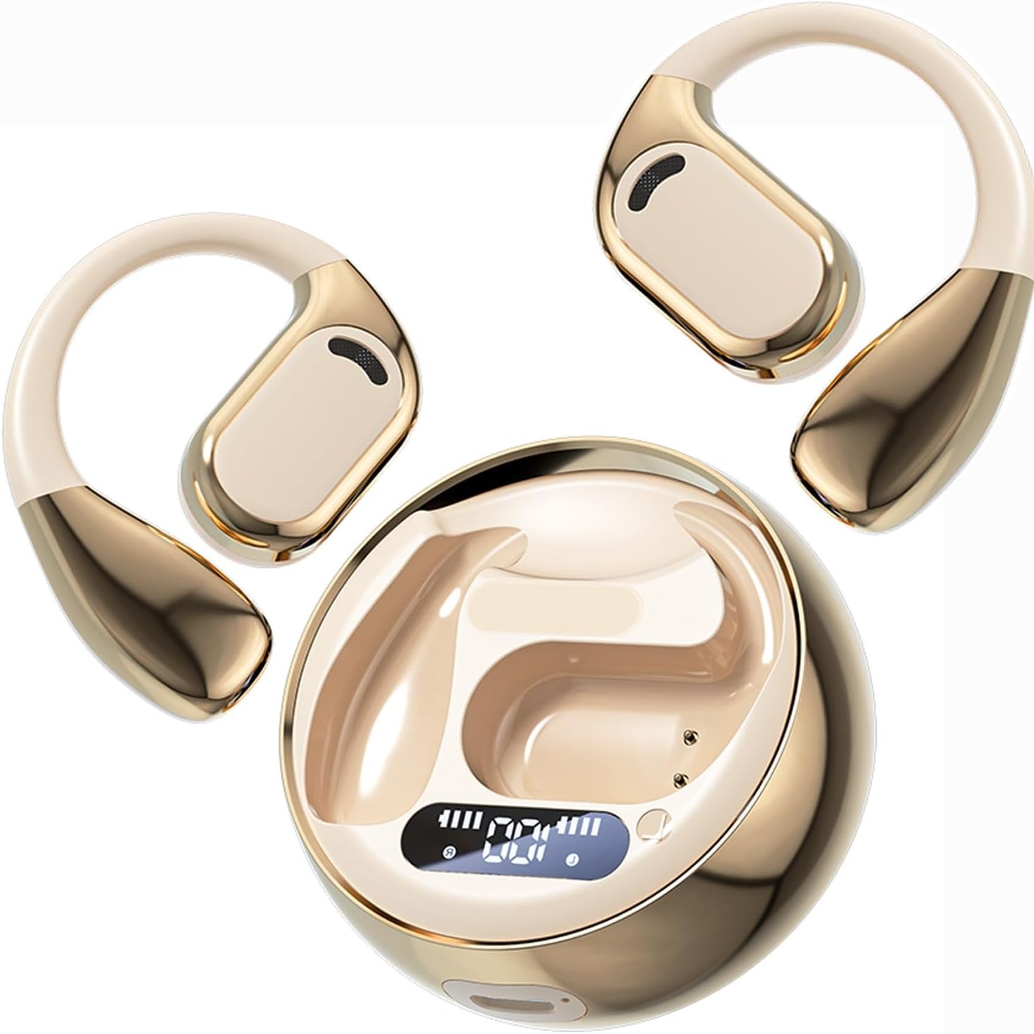 AI Real-Time Translator Earbuds with Bone Conduction BT 5.3 for Multilingual - Picture 8 of 9