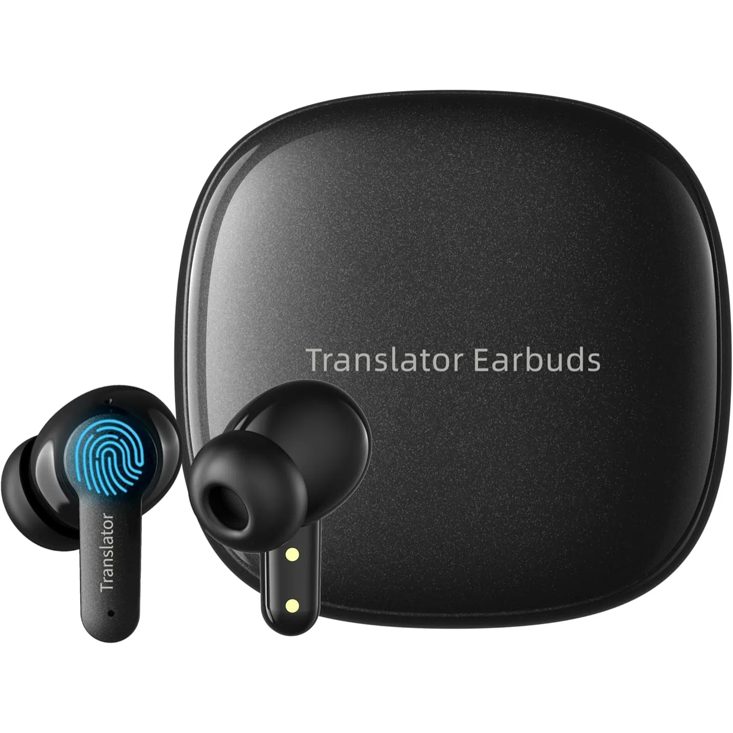 Auriculares con traductor de IA sin conexión M3 con traducción bidireccional en tiempo real para 144 idiomas y acentos. No se requiere suscripción