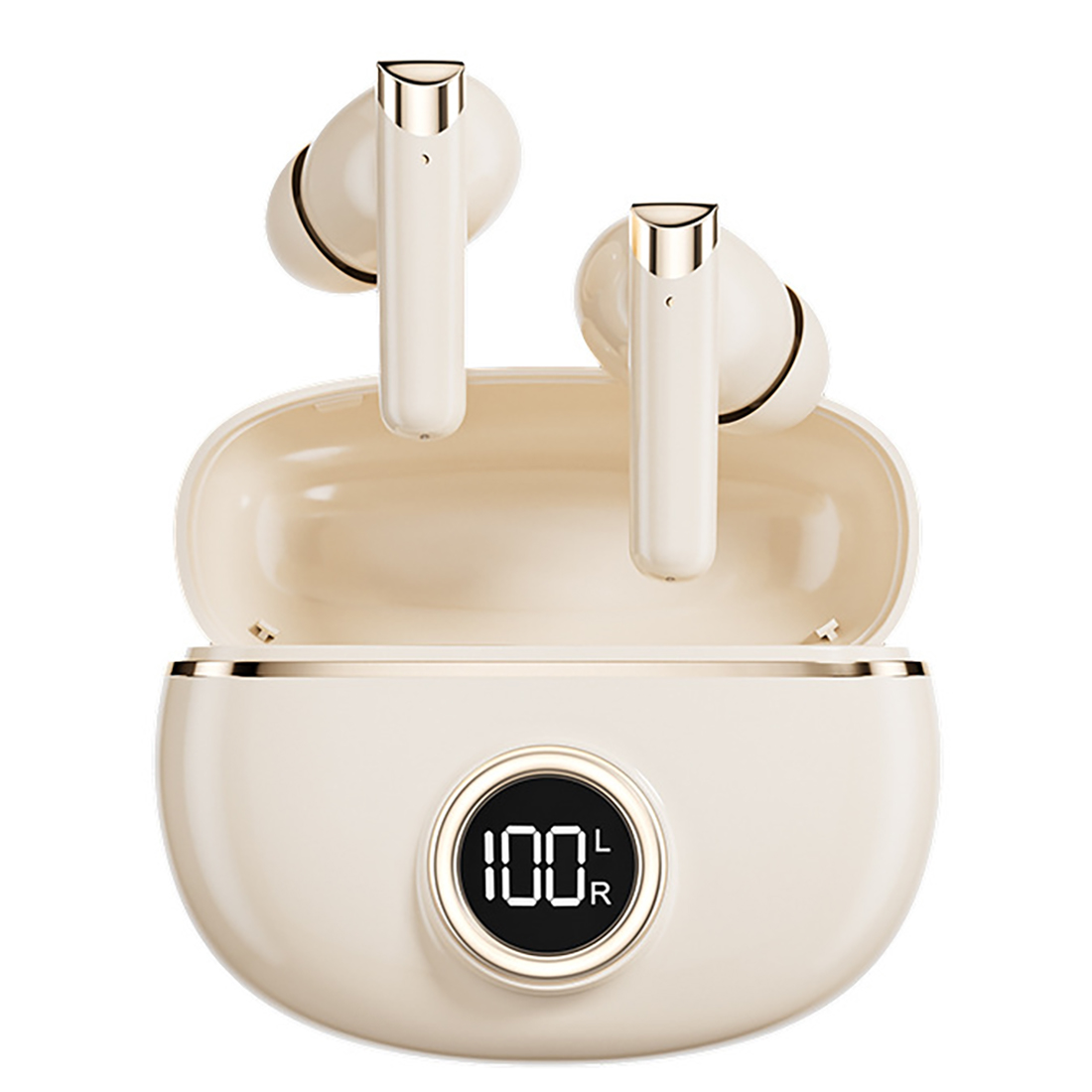 thumbnail image 1 of Auriculares con traducción en tiempo real mediante IA. Traductor Bluetooth TWS compatible con 144 idiomas. Compatible con iOS y Android. Ideal para viajes y negocios, 1 of 8