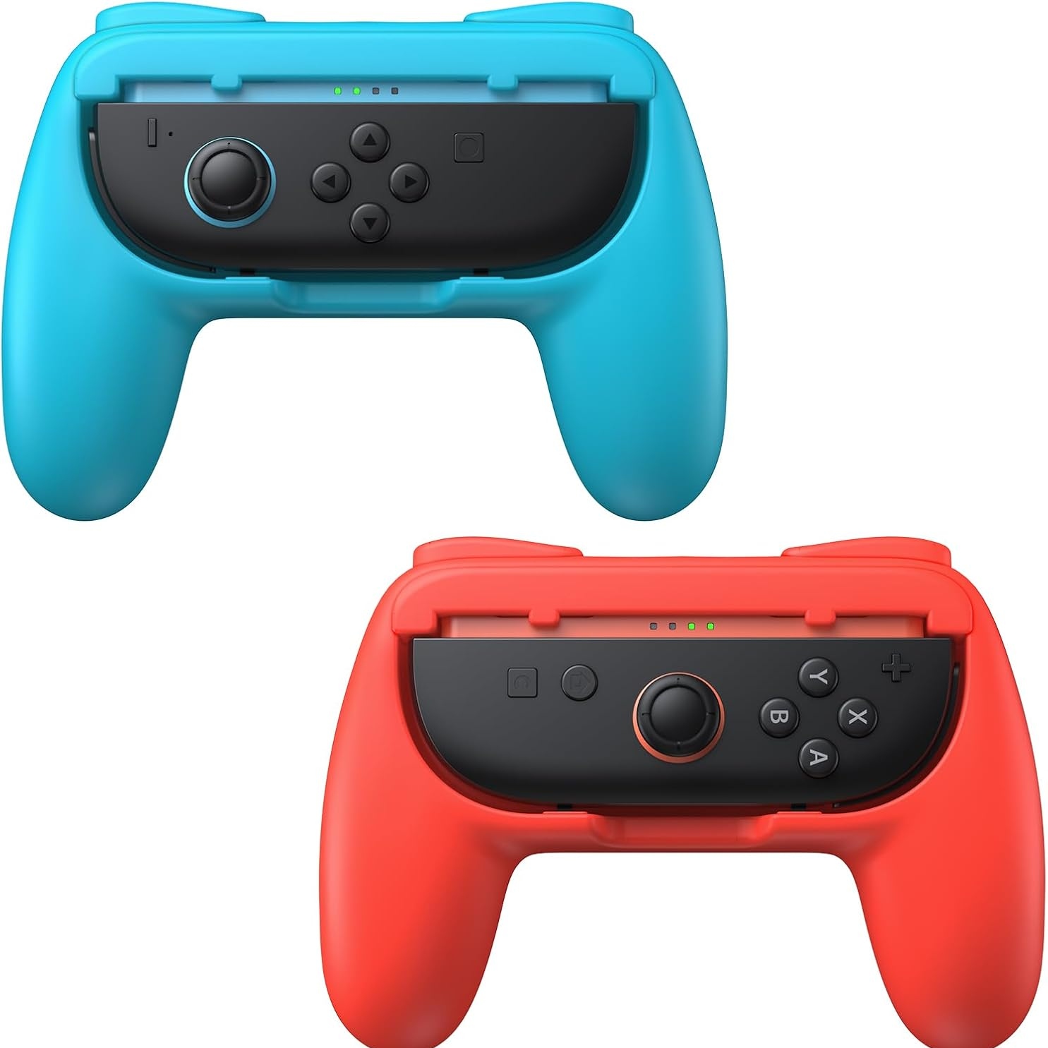 thumbnail image 1 of Empuñaduras para Nintendo Switch 2 Joy-Cons 2: kit de asas resistentes al desgaste y antideslizantes para accesorios de soportes Switch, 1 of 7