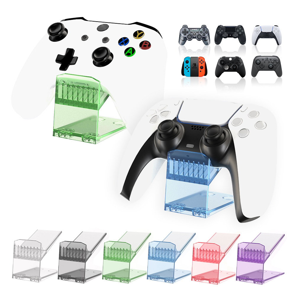 thumbnail image 1 of Soporte para mandos de videojuegos multiconsole compatible con PS5/PS4/Xbox/Switch Pro para exposición y almacenamiento, 1 of 6