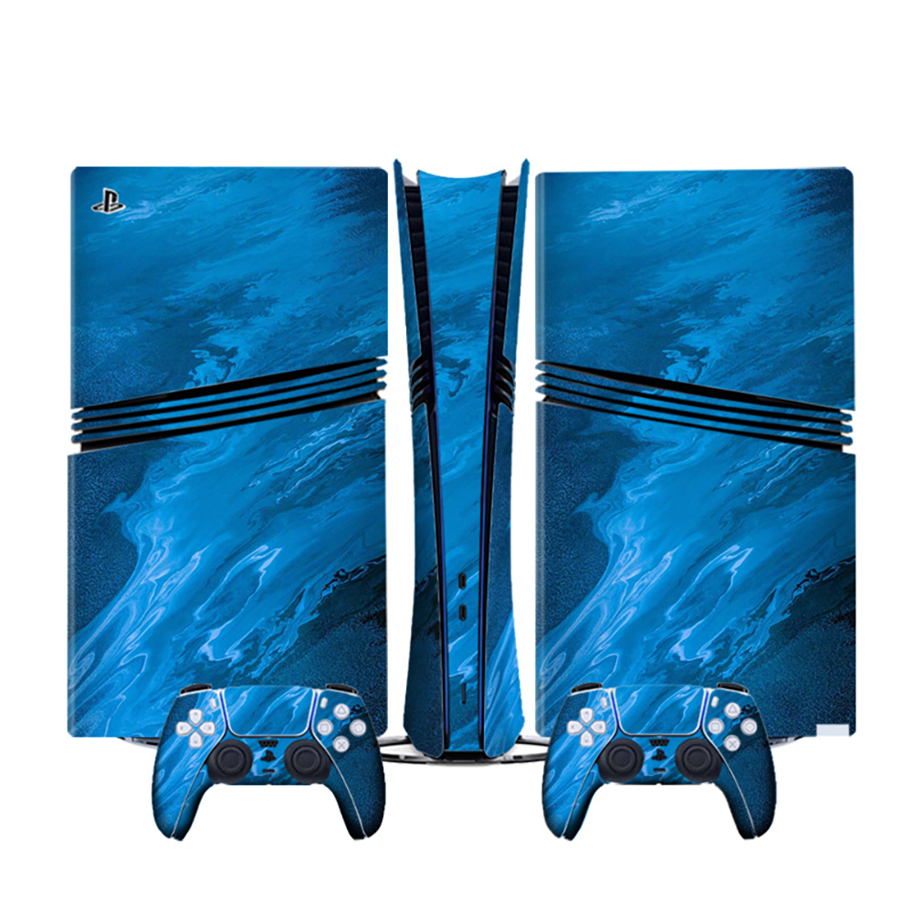 Compatible con consolas PS5 Pro. Juego de pegatinas de anime y dibujos animados, bonitas calcomanías personalizadas con fundas para mandos de videojuegos