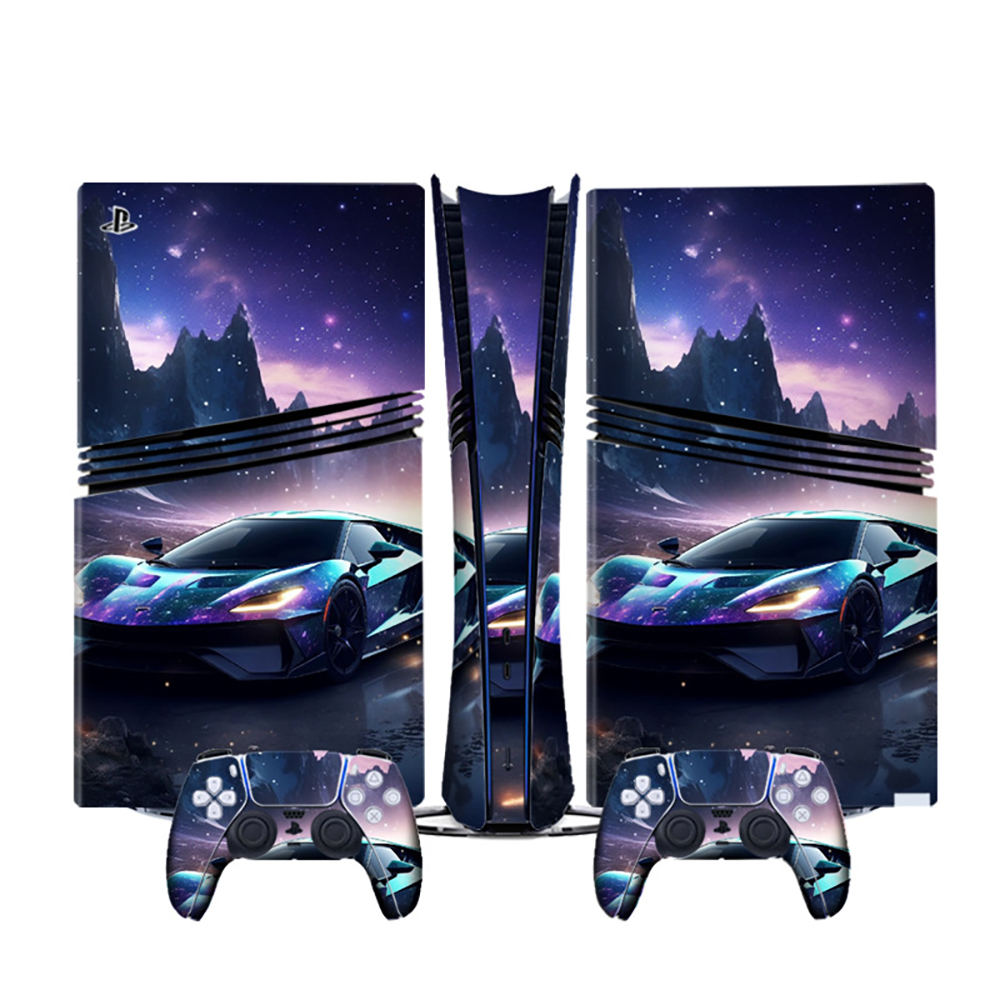 thumbnail image 1 of Compatible con consolas PS5 Pro. Juego de pegatinas de anime y dibujos animados, bonitas calcomanías personalizadas con fundas para mandos de videojuegos, 1 of 4
