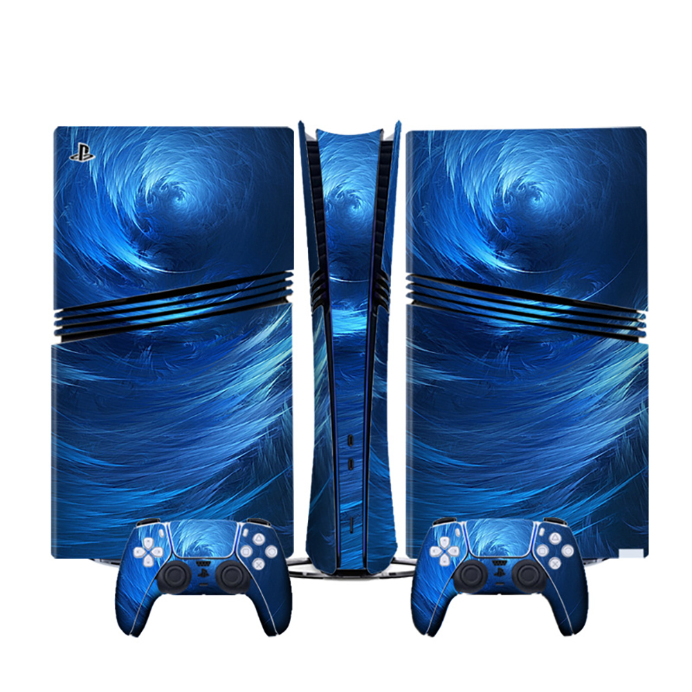 Compatible con consolas PS5 Pro. Juego de pegatinas de anime y dibujos animados, bonitas calcomanías personalizadas con fundas para mandos de videojuegos
