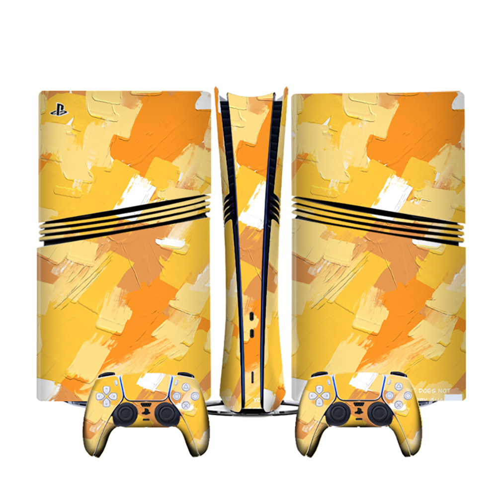 Compatible con consolas PS5 Pro. Juego de pegatinas de anime y dibujos animados, bonitas calcomanías personalizadas con fundas para mandos de videojuegos