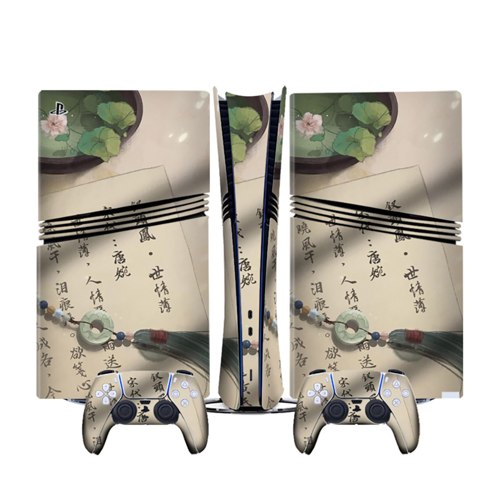 thumbnail image 1 of Compatible con consolas PS5 Pro. Juego de pegatinas de anime y dibujos animados, bonitas calcomanías personalizadas con fundas para mandos de videojuegos, 1 of 4