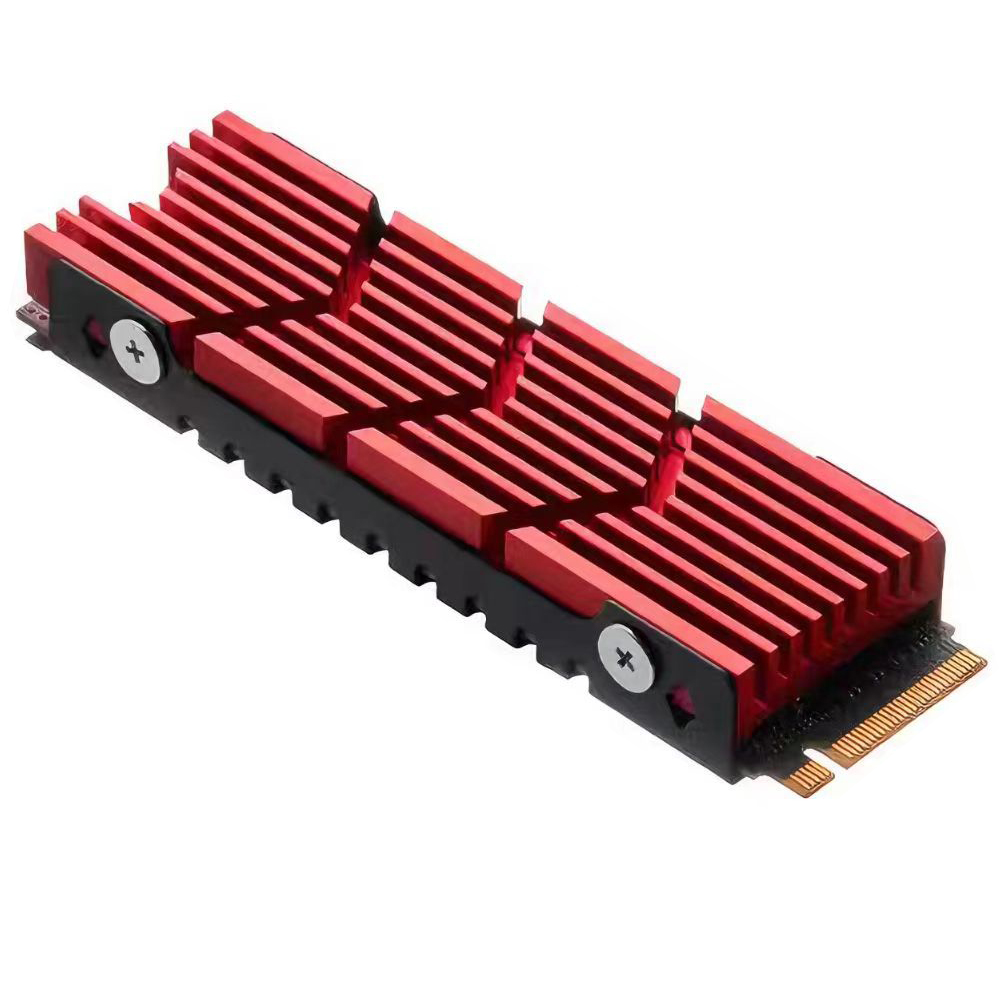 thumbnail image 1 of Refrigerador SSD M.2 2280 con almohadilla térmica y armadura de disipación de calor compatible con consolas de videojuegos PS5, 1 of 7