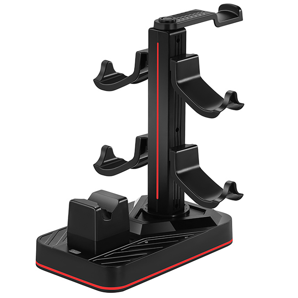 Game Controller Charging Station & Headset Holder - for Switch 2/PS5/Xbox