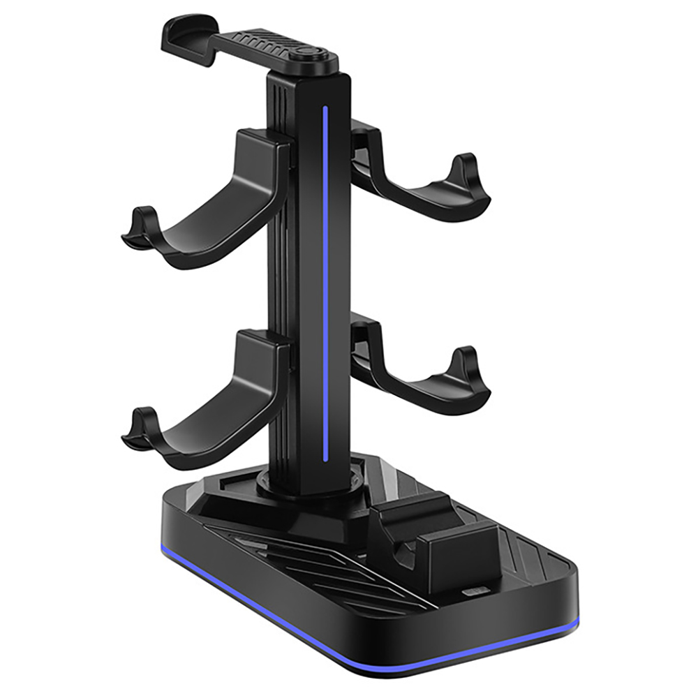 Game Controller Charging Station & Headset Holder - for Switch 2/PS5/Xbox