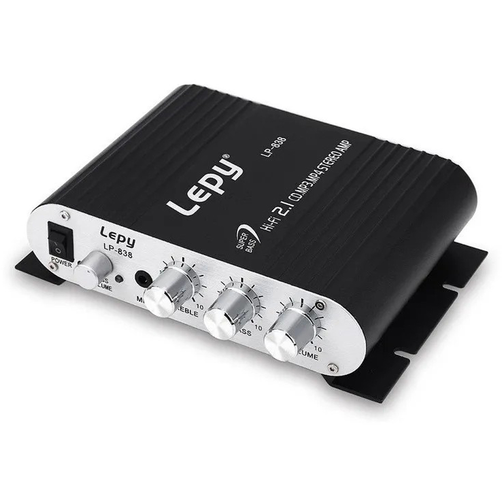 thumbnail image 1 of LP838 Amplificador estéreo Hi-Fi 2.1 con subwoofer, 1 of 7