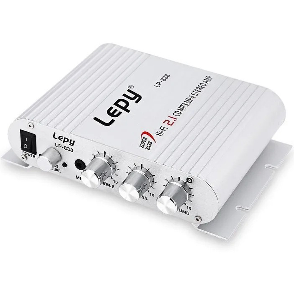thumbnail image 1 of LP838 Amplificador estéreo Hi-Fi 2.1 con subwoofer, 1 of 7