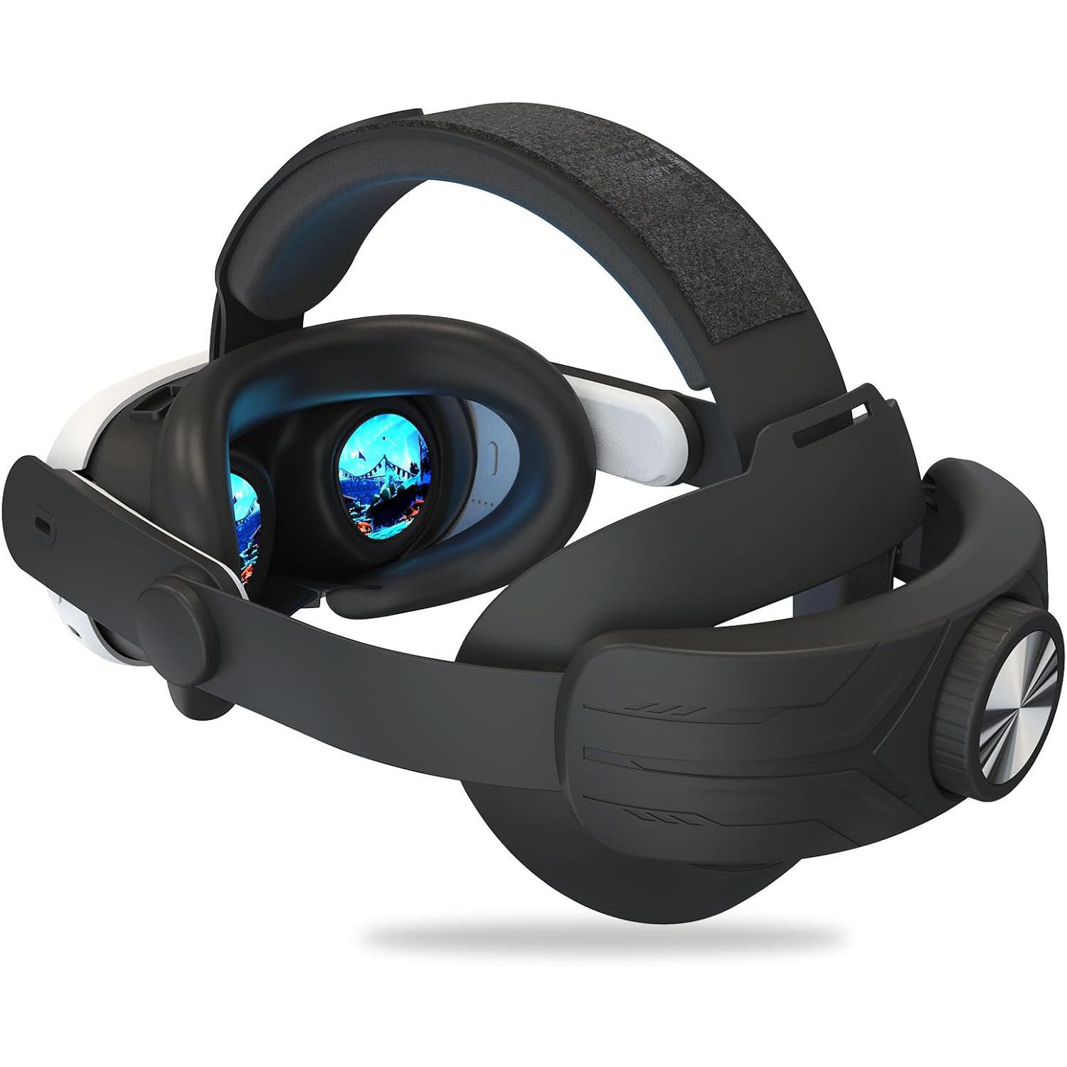 thumbnail image 1 of Correa cómoda para la cabeza para Meta Quest 3, correa de repuesto ligera Accesorios, reduce la presión sobre la cara Cómoda y práctica Gafas de realidad virtual con diseño abatible, 1 of 6