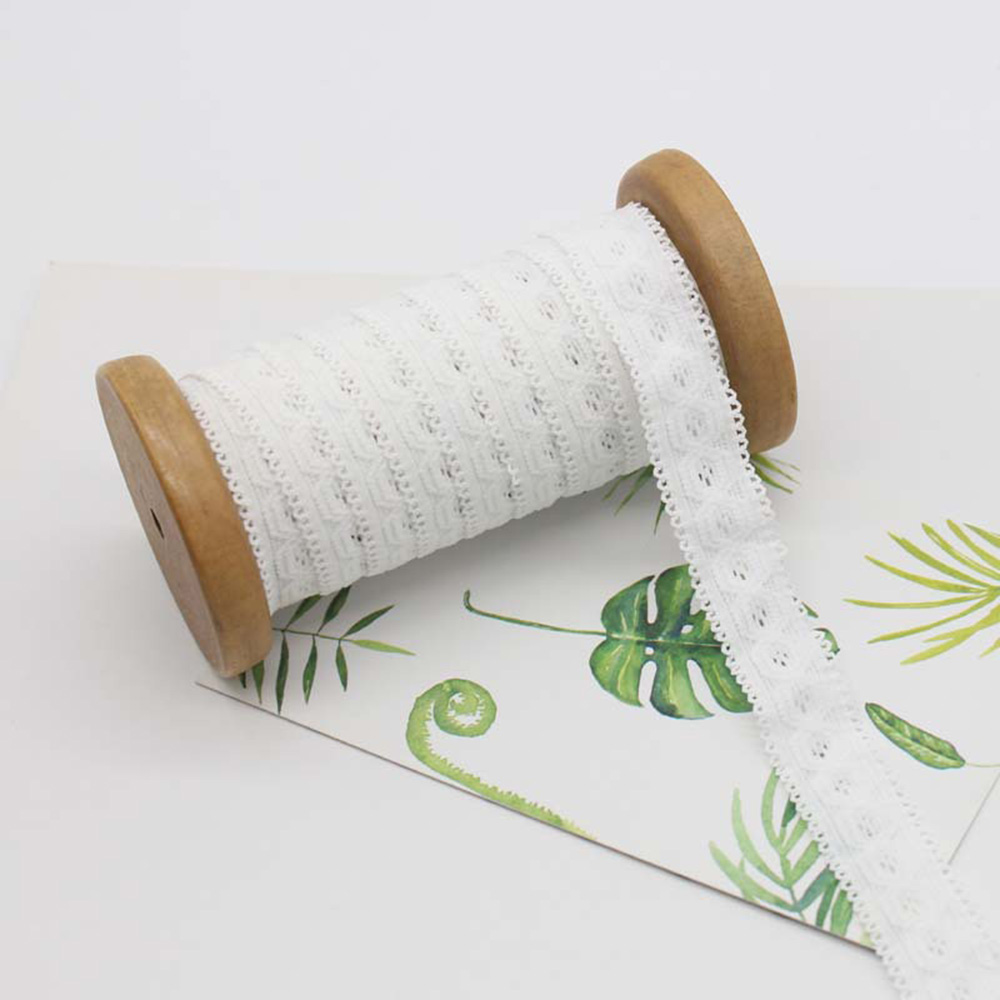 5 Yards Elastic Band Lace Stretch Trims 20mm Ribbon DIY Underwear Edge Guipure - Picture 20 of 27