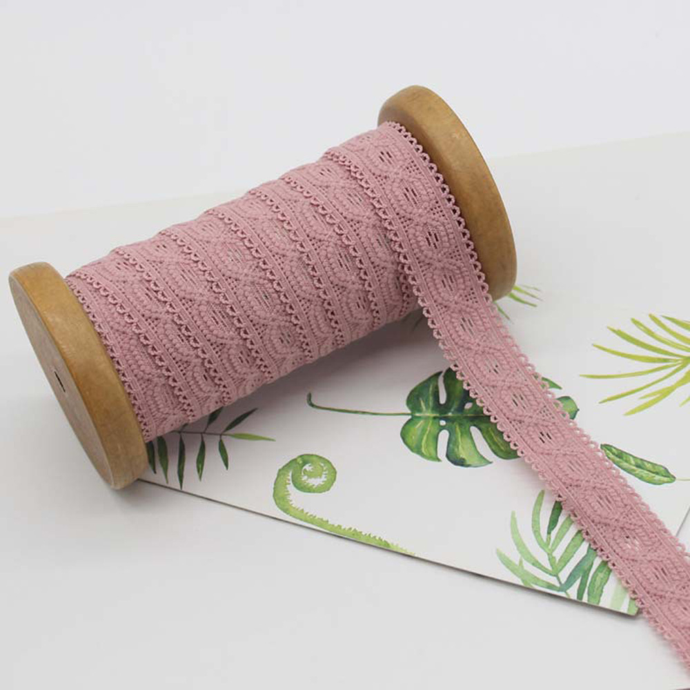 5 Yards Elastic Band Lace Stretch Trims 20mm Ribbon DIY Underwear Edge Guipure - Picture 22 of 27
