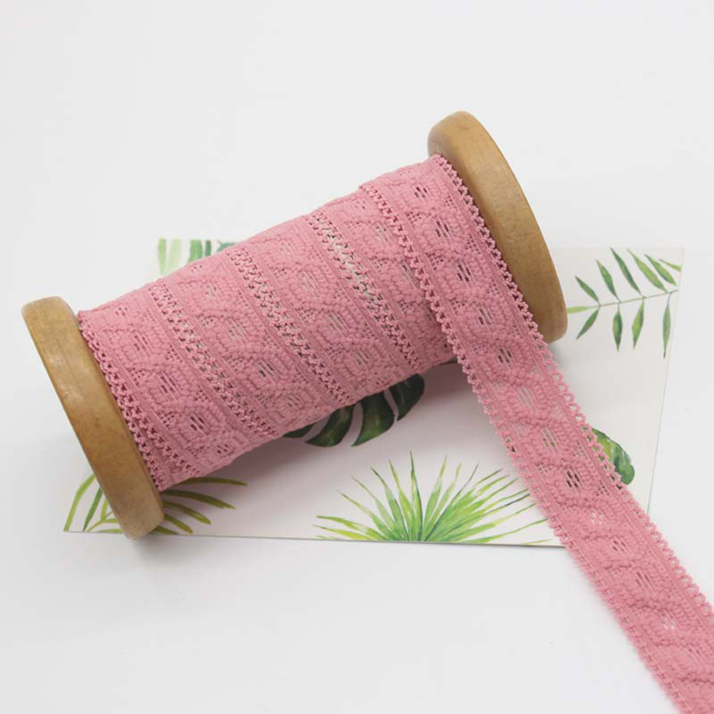 5 Yards Elastic Band Lace Stretch Trims 20mm Ribbon DIY Underwear Edge Guipure - Picture 23 of 27
