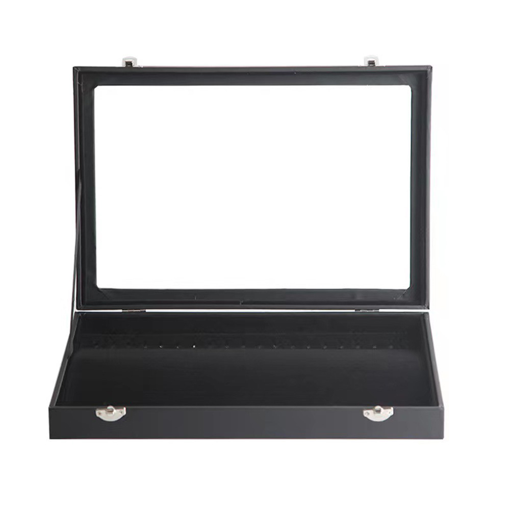 Schmuck Aufbewahrungsbox schwarz Display Halter Armband Ohrringe Halskette Organizer - Bild 17 von 24