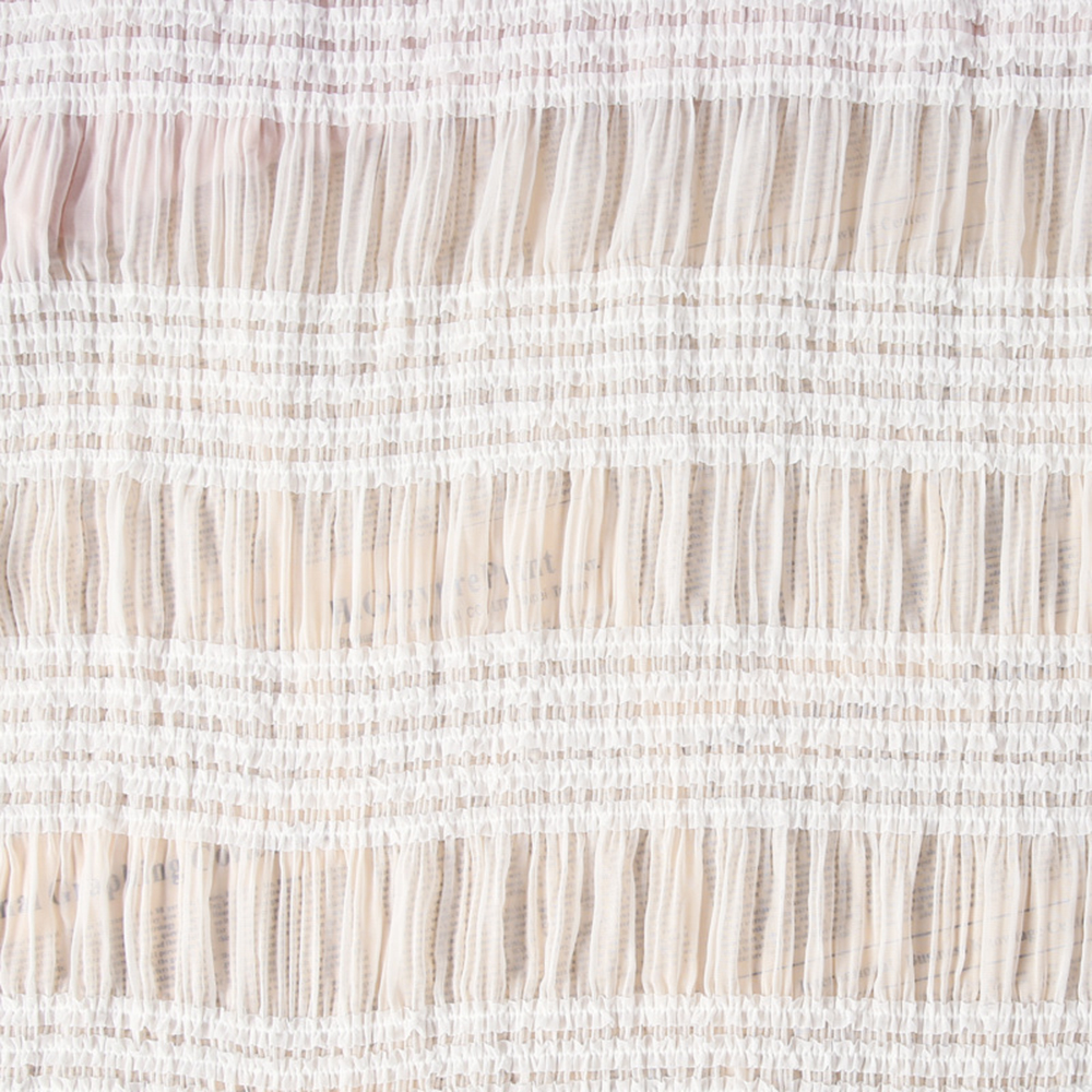 Tela plisada elástica de gasa 100x150 cm hágalo usted mismo ropa de costura vestido artesanal hecho a mano - Imagen 14 de 14
