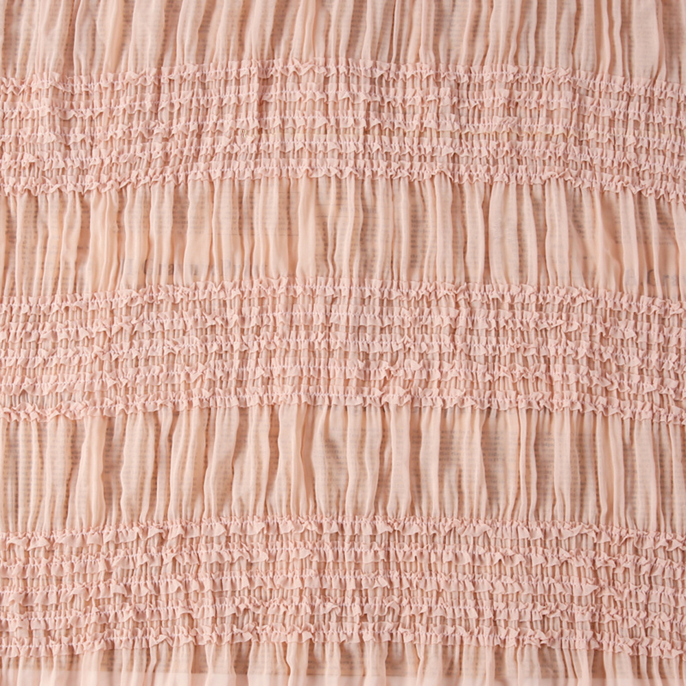 Tela plisada elástica de gasa 100x150 cm hágalo usted mismo ropa de costura vestido artesanal hecho a mano - Imagen 12 de 14