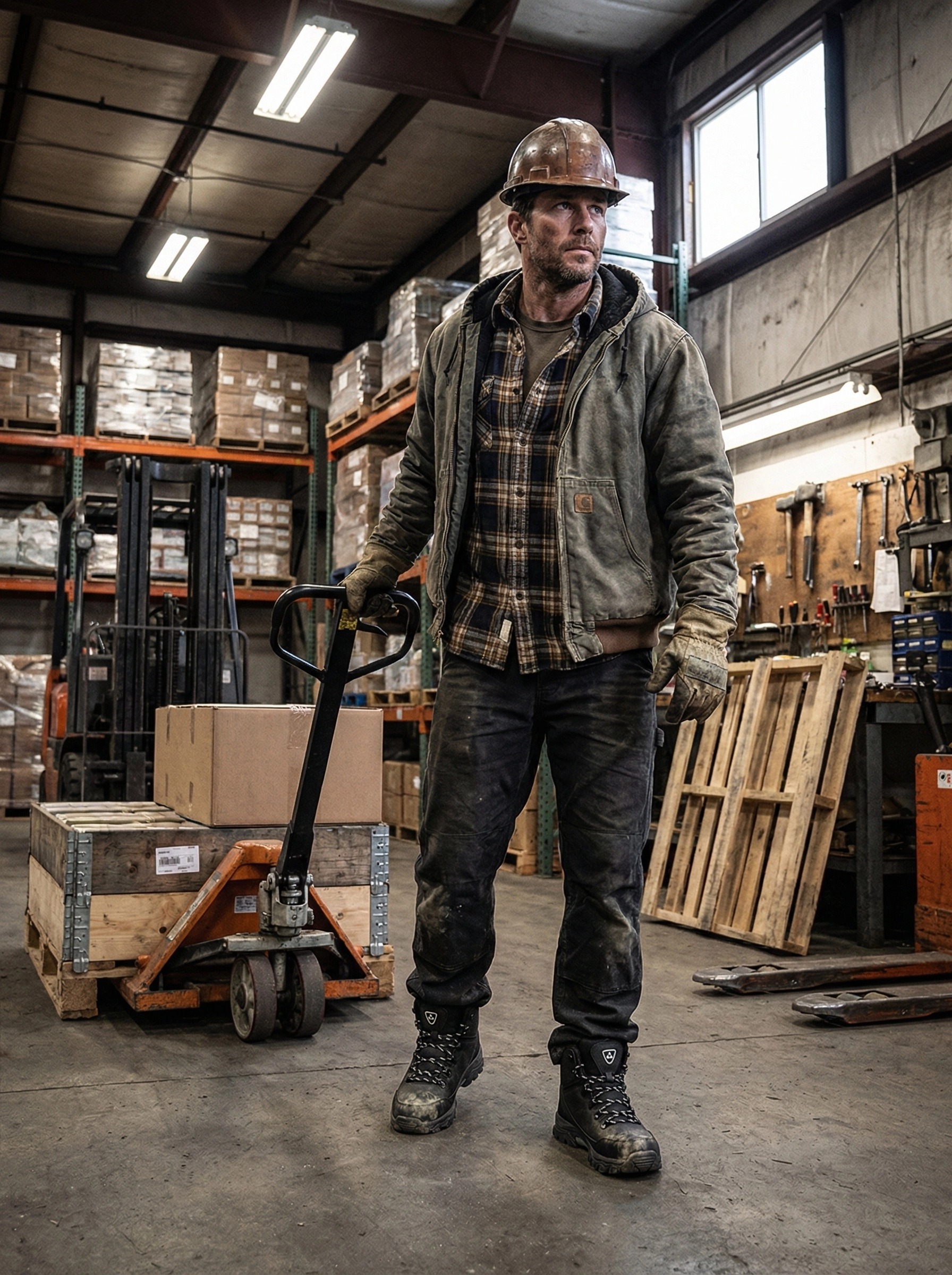 Realistic Industrial Worker Boots