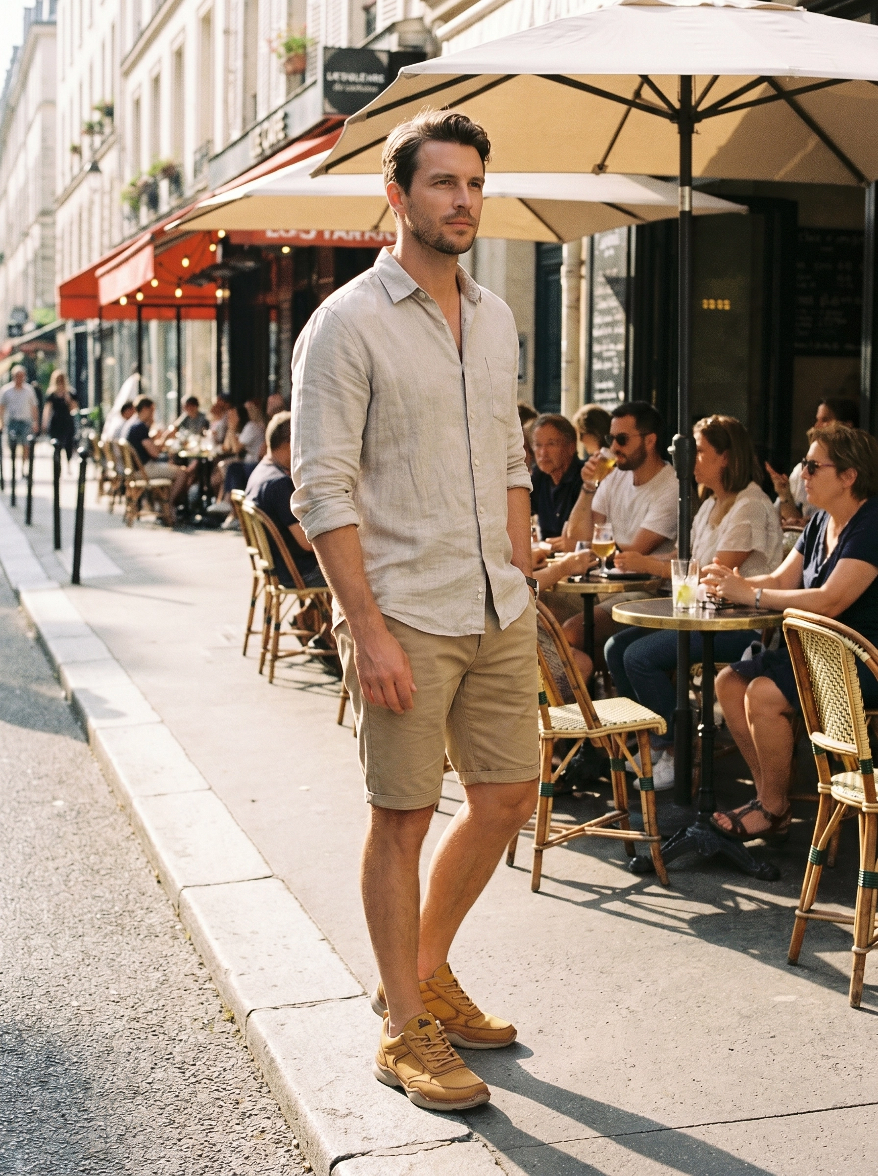 Realistic Urban Men Sneakers