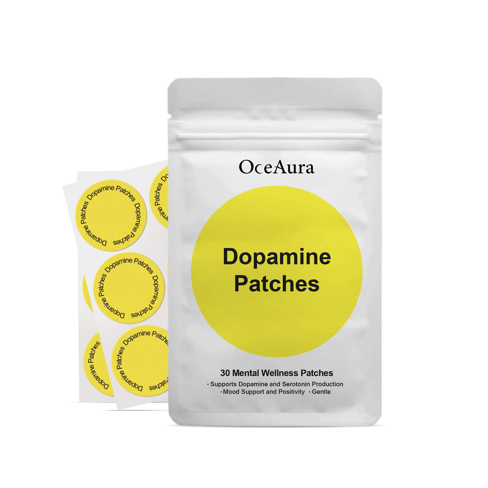 30~300Patches Dopamine Patches Mood Support and Positivity Mental Wellness USA