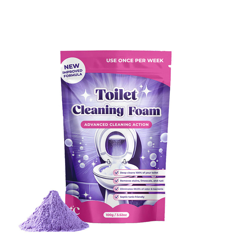 1~3Bags Fizzclean Toilet Foam Cleaner, Insta-Action Fizzclean Foam Cleaner 100g