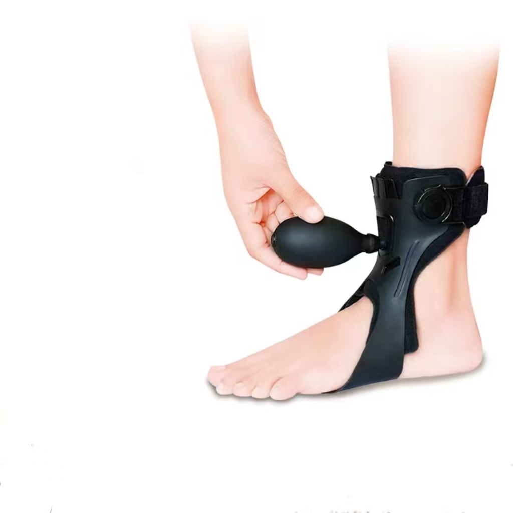 Drop Foot Brace Orthosis Ankle Support With Comfortable Inflatable Airbag US