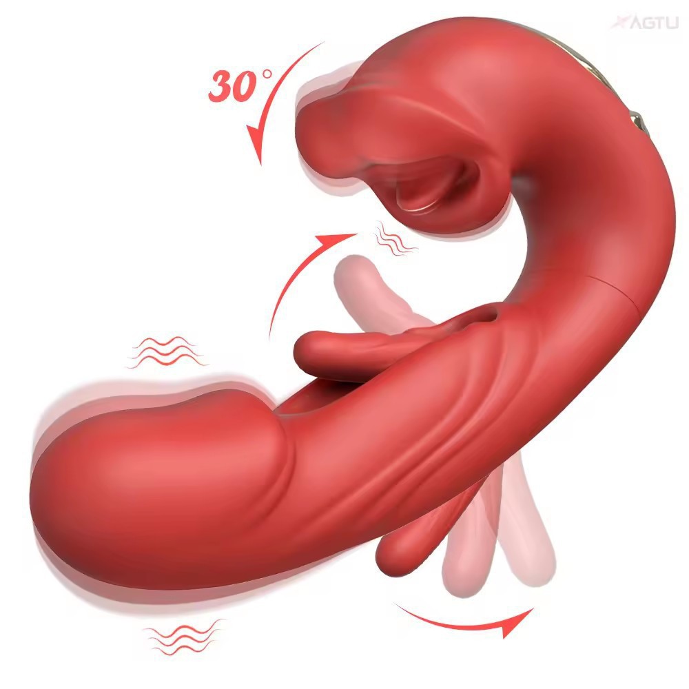 Flapping-Clit-Vibrator-Tongue-Licking-Sucking-Stimulator-Massager-Use-Lubricant