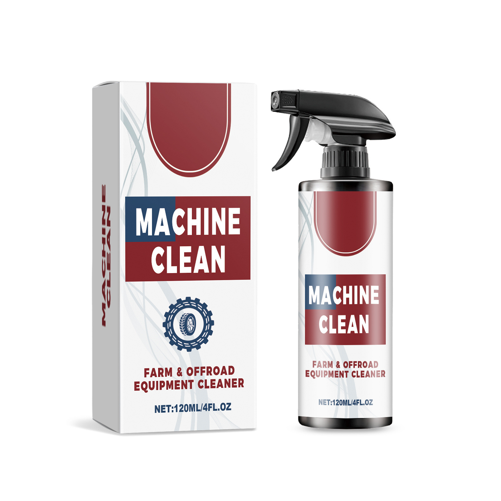 Heavy-Duty Outdoor All Purpose Cleaner, Machine Clean Spray, 2026 Upgrade Machin