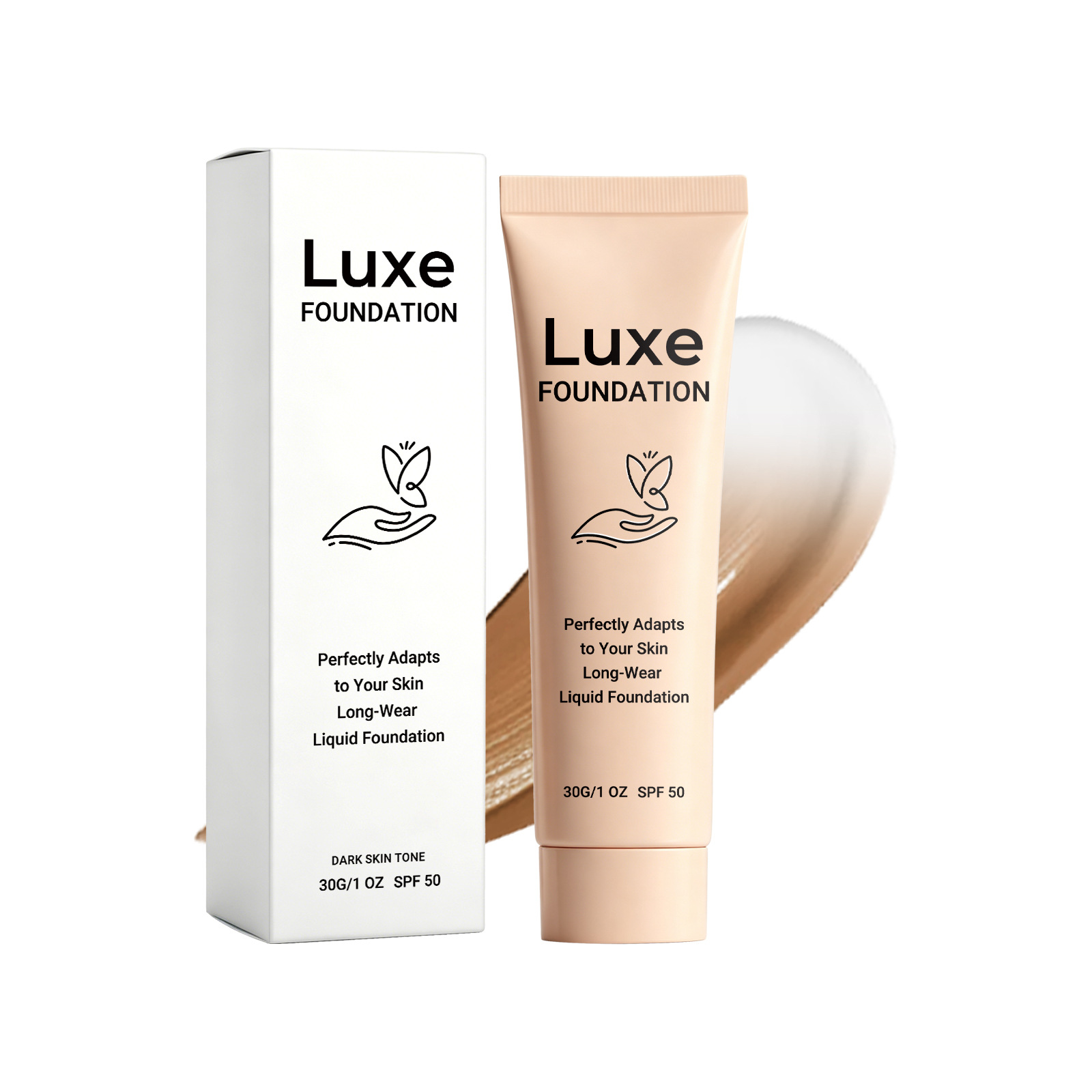 Luxe Color Changing Foundation For Women 30mL Light To Medium Color Coverage