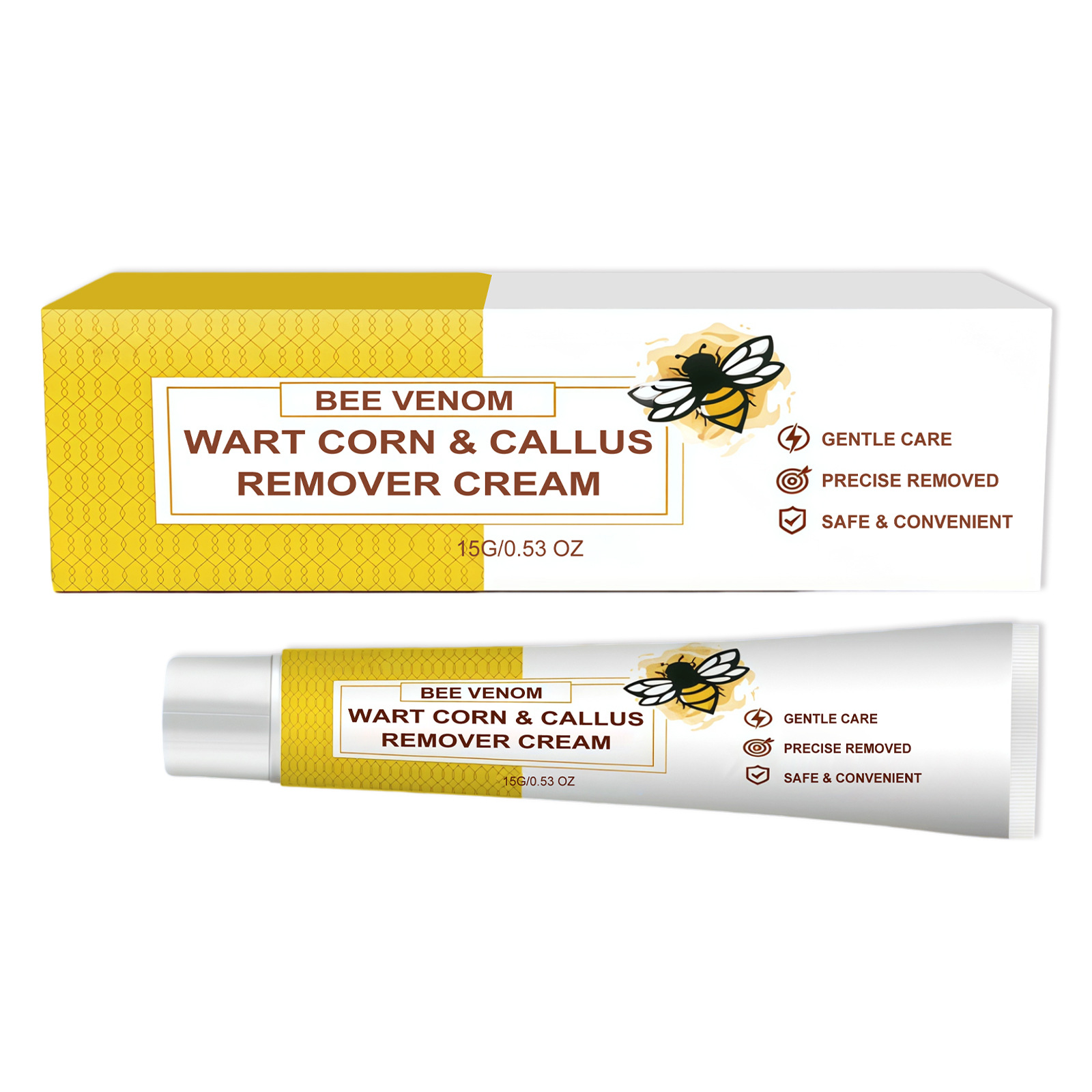 Bee Venom Skin Smoothing Cream – Gently Softens Rough Skin, Calluses & Corns
