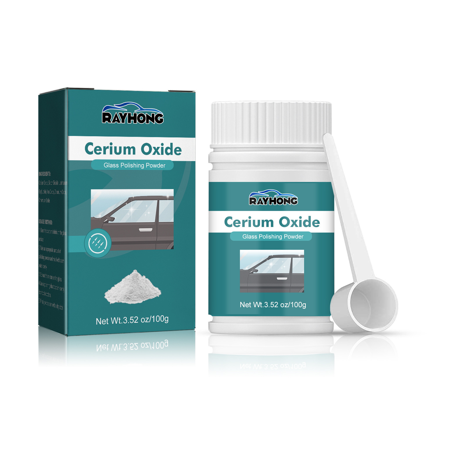 Cerium Oxide Glass Scratch Remover Professional Glass Polishing Compounds USA