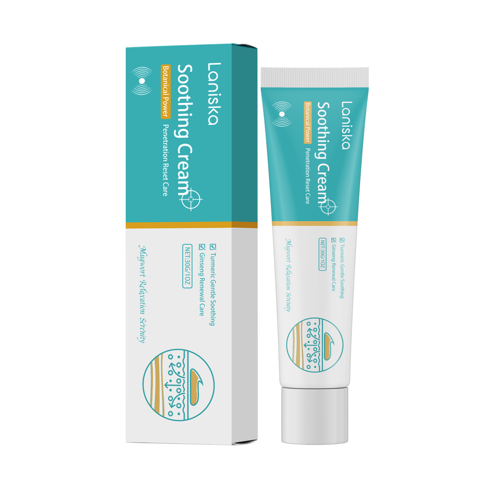 Laniska Shoulder & Neck Massage Cream, Moisturizing Body Cream For Daily Care