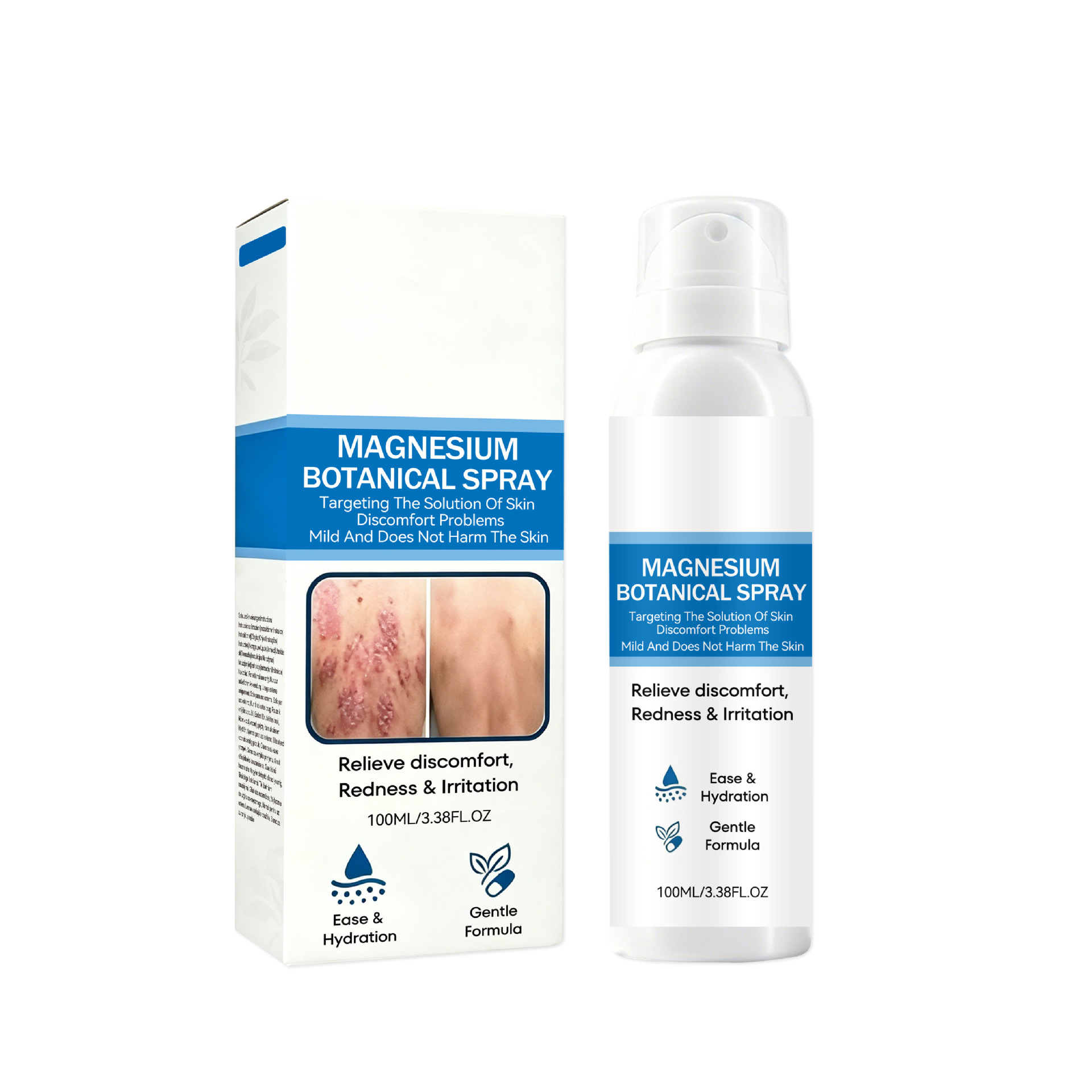 Magnesium Herbal Smoothing Spray Gentle Moisturize for All Skin Type