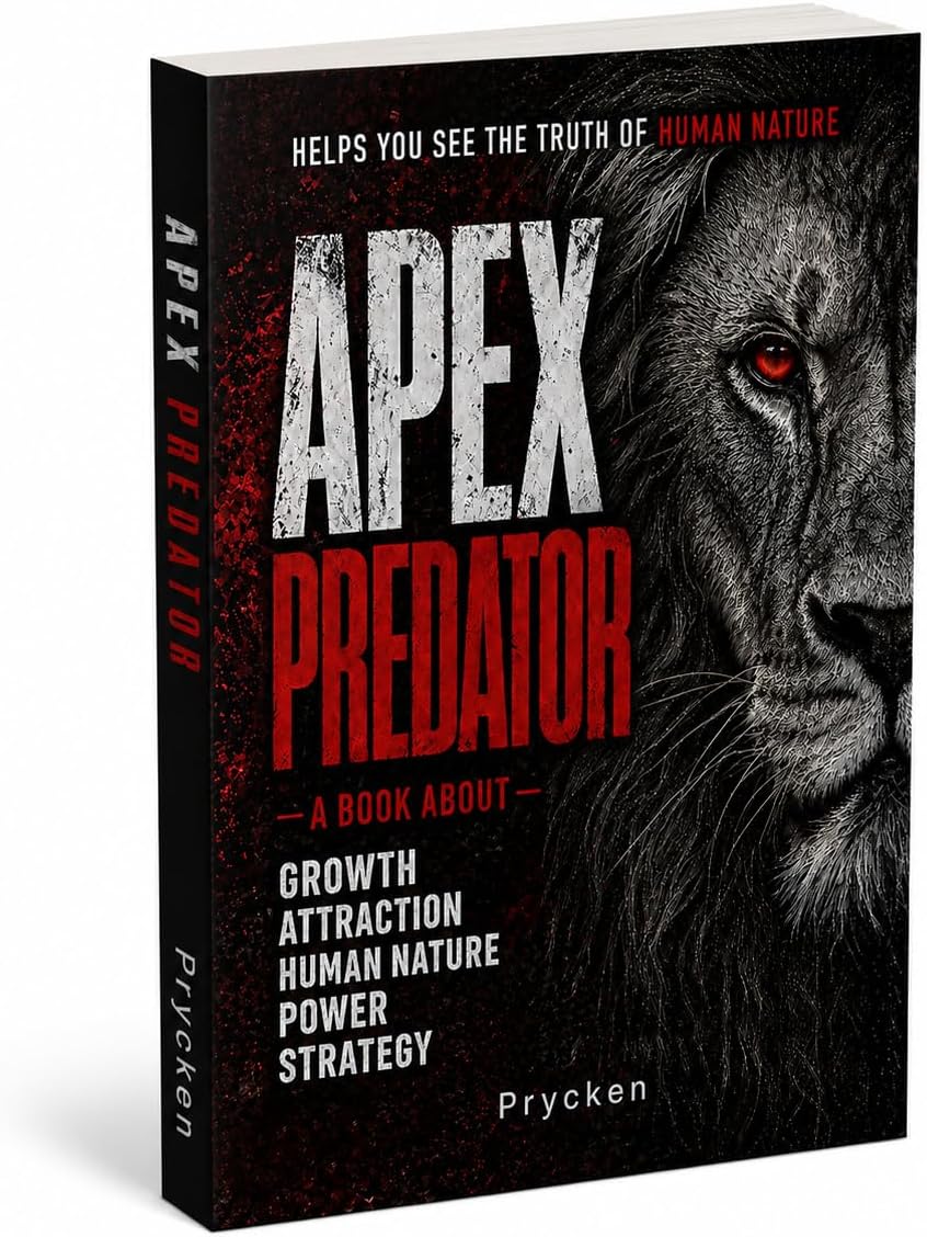 Apex Predator Book Human Nature Power Strategy Attraction Growth Emotional Intel