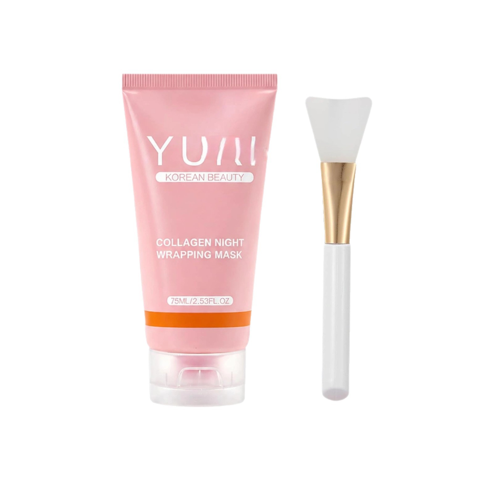 Yuri Korean Beauty Collagen Night Wrapping Mask Skincare Facial Hydrating