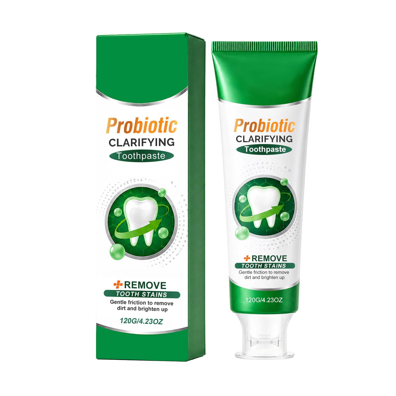 Probiotic Whitening Toothpaste, Eappy Whitening Toothpaste, With A Fluoride Free