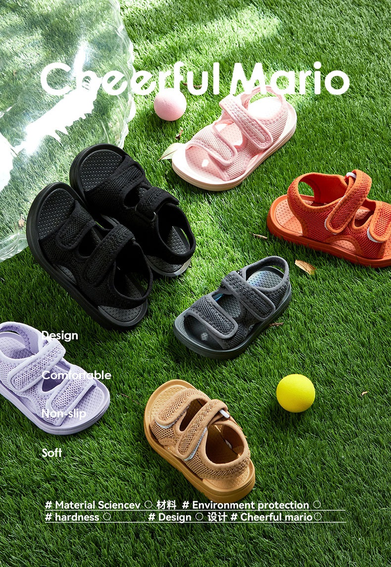 Sandalias Niños Verano Antideslizantes IMPERMEABLES (2cm) - Transpirables, Ajustables y Seguras - [1-3 años] - details 2