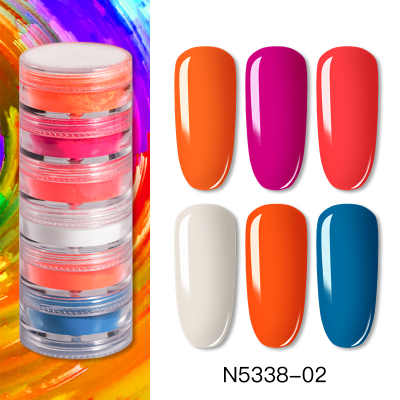 ROSALIND juego de esmaltes de uñas de Gel para Halloween y Navidad, lámpara UV/LED, varios colores, otoño e invierno, para tu fiesta de uñas loca - 1