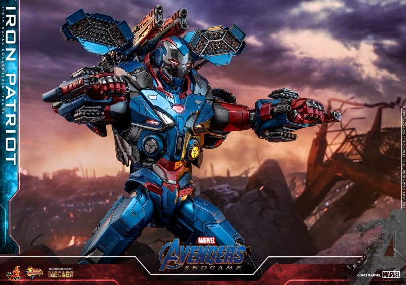 hot toys iron patriot 2.0