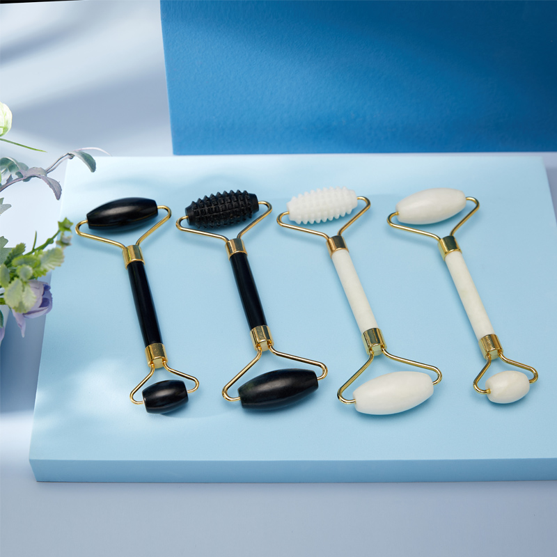 New Jade Roller Massager Gouache Scraper for Face Facial Skin Care Tools Natural Body Back Beauty Lifting Massagers Rollers Set New Jade Roller Massager Gouache Scraper for Face Facial Skin Care Tools Natural Body Back Beauty Lifting Massagers Rollers Set