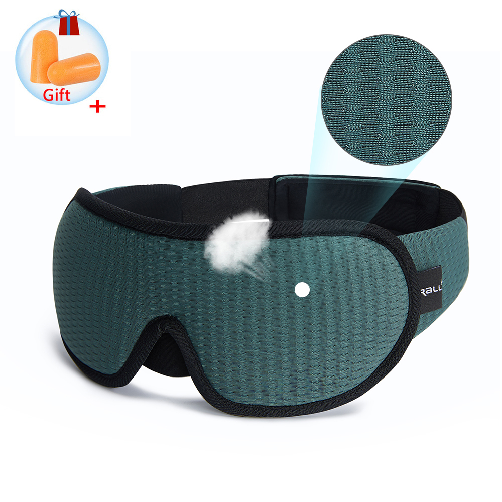 3D Sleeping Mask 100% Blackout Blindfold Sleep Mask for Eyes Smooth Sleep Eye Mask Sleeping Aid Eye Mask for Travel Slaapmasker