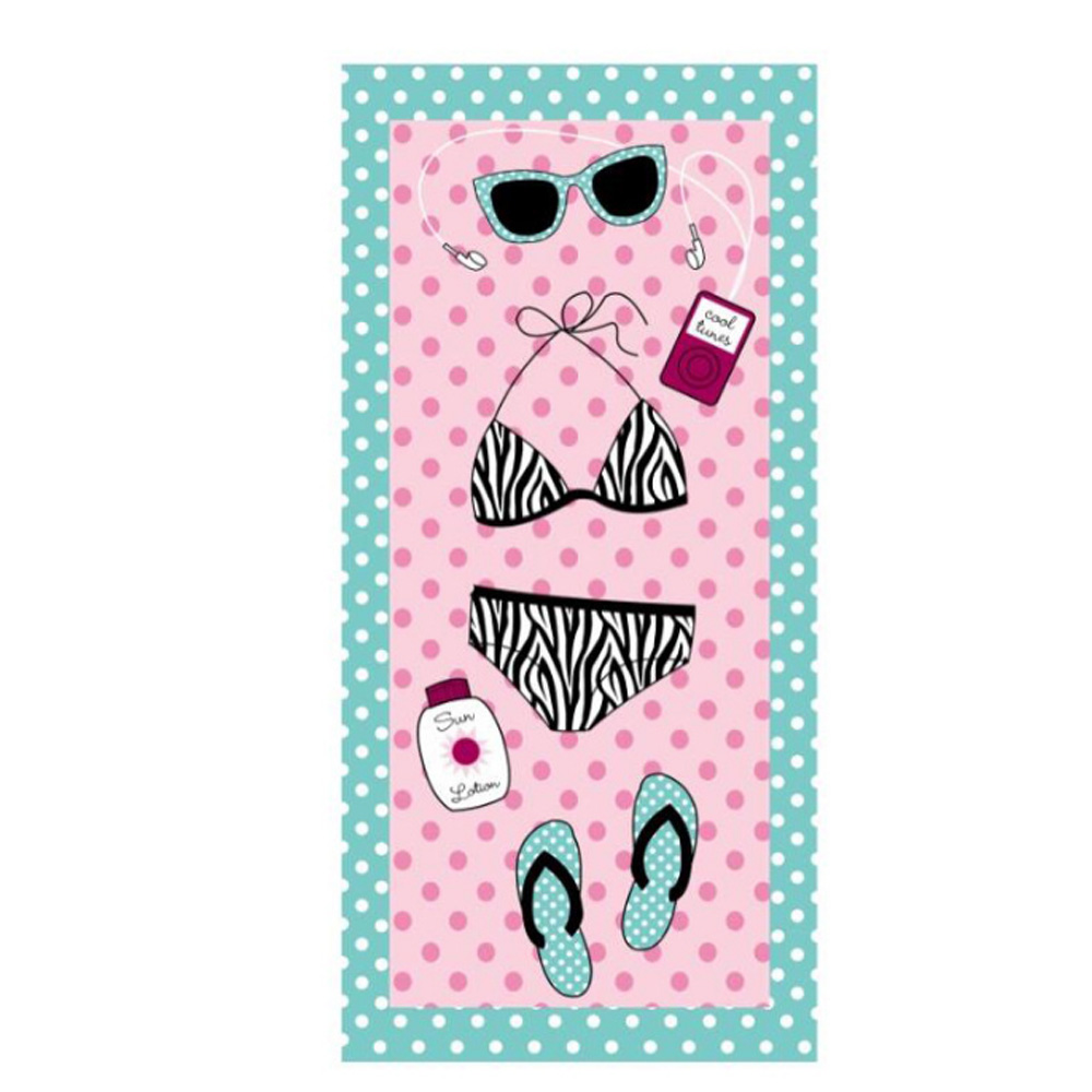 Large Microfibre Beach Towel Sports Travel Camping Gym Lightweight Bath Towel - Picture 14 of 31