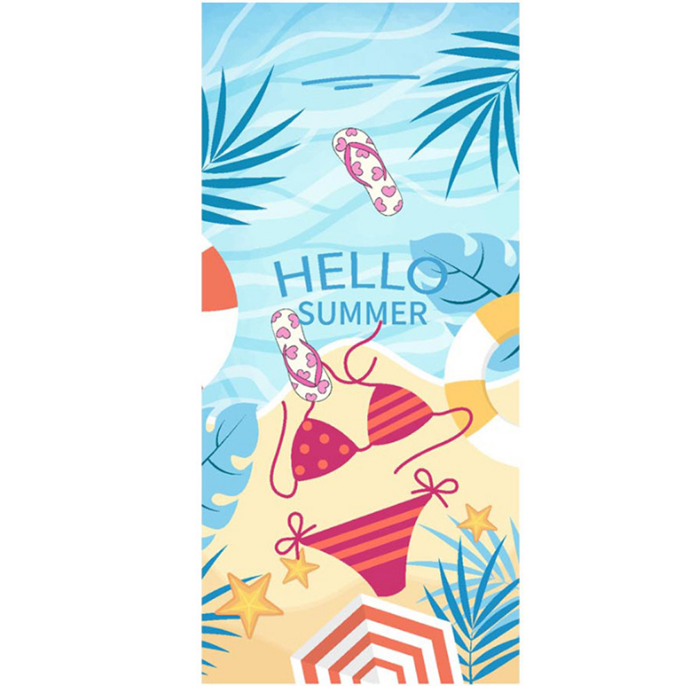 Large Microfibre Beach Towel Sports Travel Camping Gym Lightweight Bath Towel - Picture 28 of 31