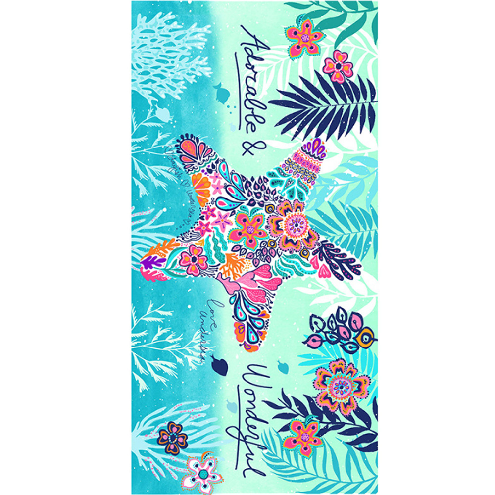 Large Microfibre Beach Towel Sports Travel Camping Gym Lightweight Bath Towel - Picture 23 of 31