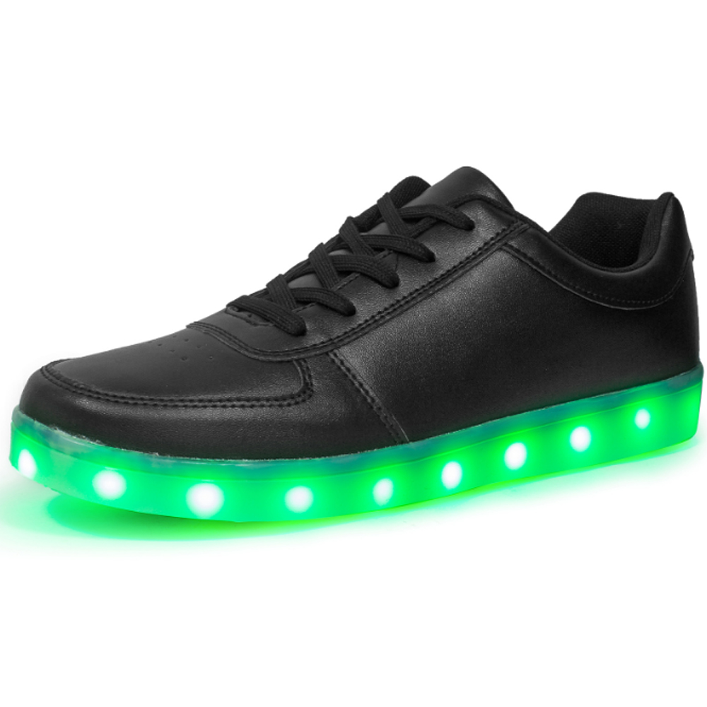 LED Leuchtende Glow Schuhe Bunte Sneaker Turnschuhe Blinkschuhe 35-46 - Picture 13 of 18