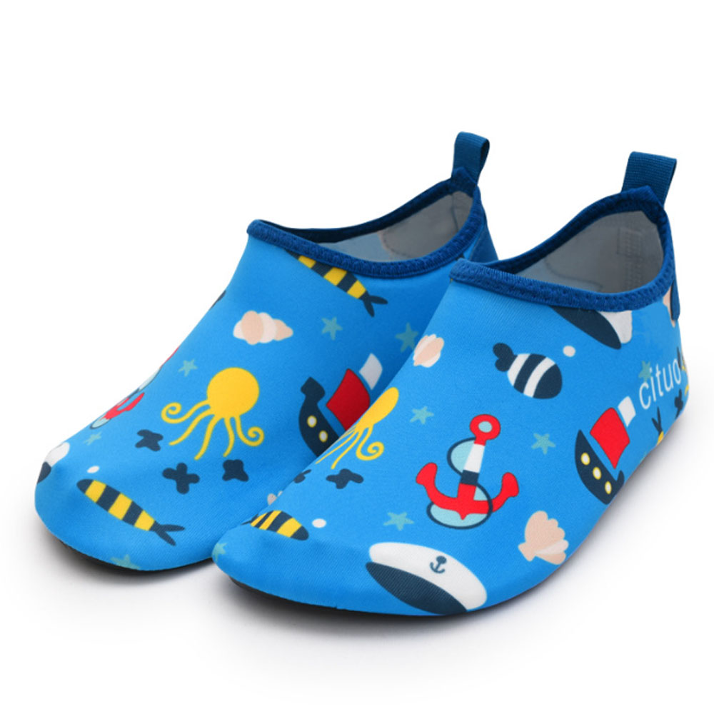 Child Water Shoes Quick Drying Wading Beach Barefoot Breathable Sneakers - Picture 24 of 27