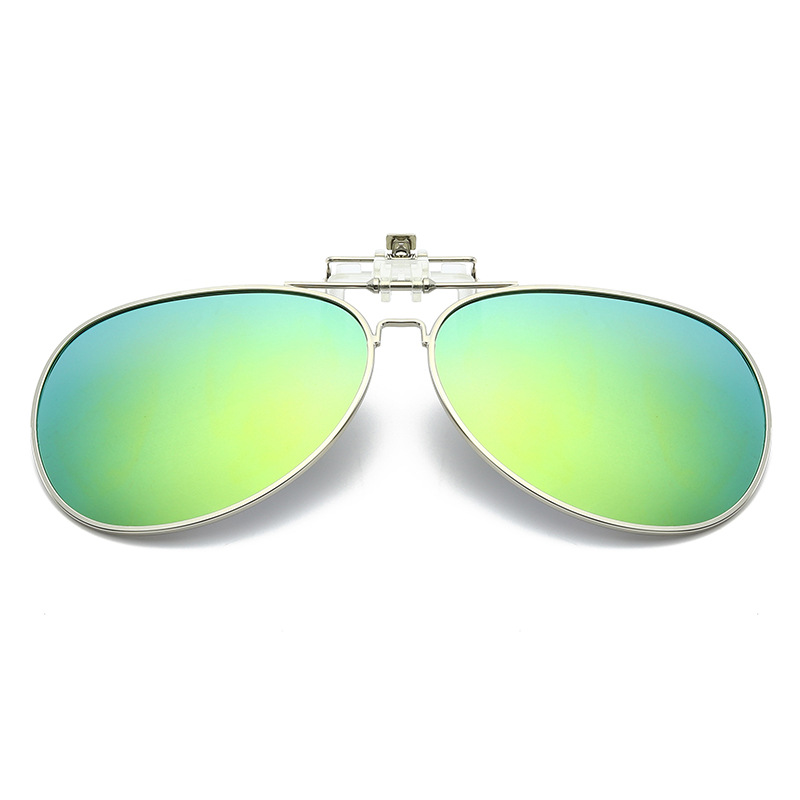 Polarisierte Sonnenbrille Clip Sonnenbrillen Aufsatz Brille für Brillenträger T8 - Picture 13 of 16