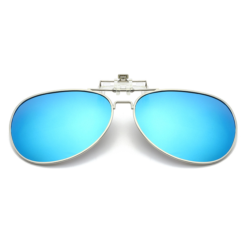 Polarisierte Sonnenbrille Clip Sonnenbrillen Aufsatz Brille für Brillenträger T8 - Picture 15 of 16